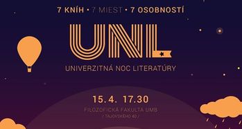 Univerzitná noc literatúry 2015